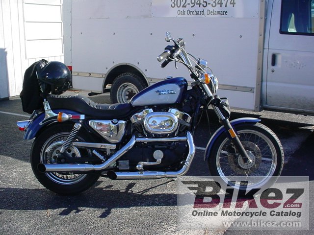 Big  xlh sportster 883 evolution de luxe picture and wallpaper from Bikez.com